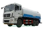 6X4 Road Clean Water Tank Lorry 22000L With Water Pump Sprinkler For Potable