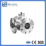 Standard Stainless Steel Ss 304 316 Flange Ball Valve Valved Design Long Service