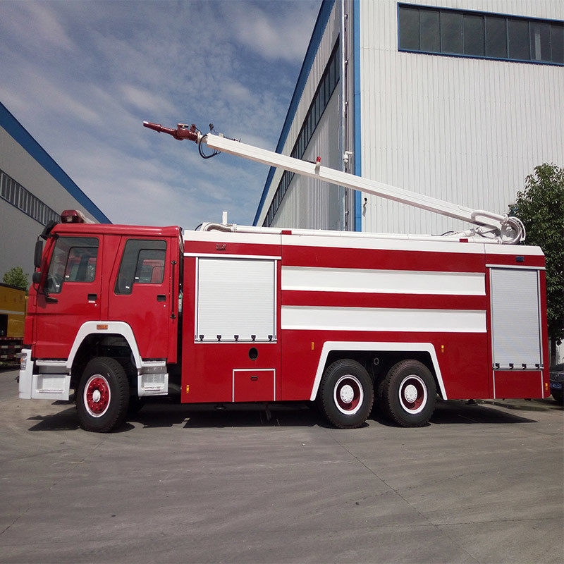 20m Water Tower Fire Truck 6 Ton Imported Chassis 6x4 Fire Engine Vehicle