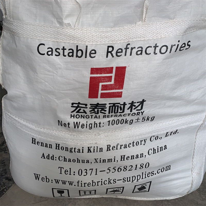 High Alumina Castable for Aluminium Melting Furnace Lining in Bulk Density 2.0-2.5g/cm3