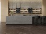 W.A 0.5% Durable Interior Wall Big Slabs And Gray Porcelain Sintered Stone Slab