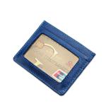 Colorful Promotional Leather Card Bag Card Container Logo Customized
