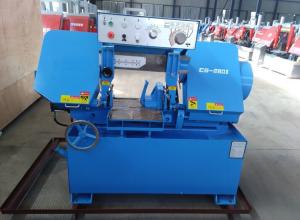 China CE-280I Pivot Worm Wheel Drive Band Saw Cutting Machine factory