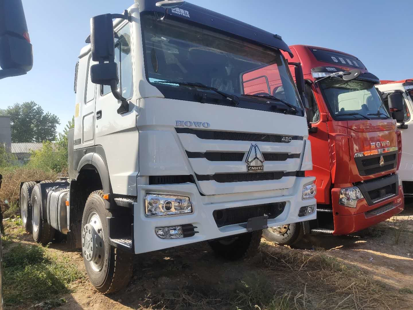 Sino Used Howo Tractor Truck 6*4 Brand New 420hp
