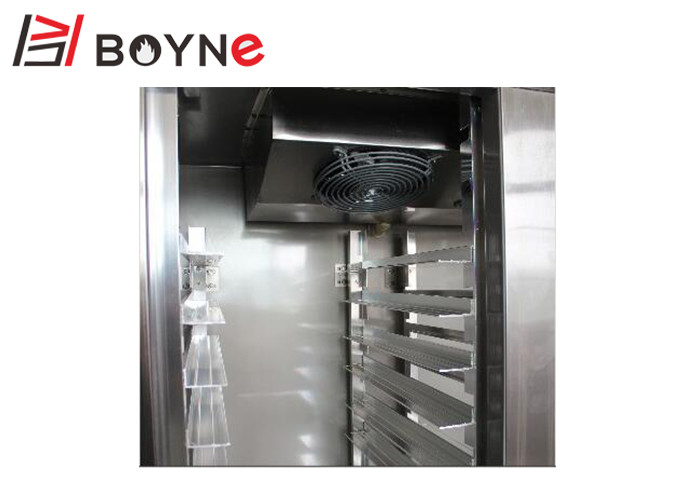 Upright Industrial Catering Fridge Digital Display Double Door CE Certification