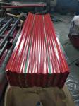 1500 - 3800mm Length JIS G3322 CGLCC, ASTM A792 Prepainted Corrugated Steel Roof