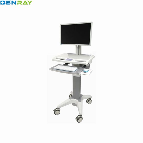 Work Table Medical Furniture Doctor Digital Mobile Hospital Nursing High Quality Laptop Cart Design Workstation Computer Trolley