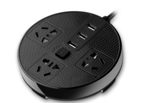 China Customized Multi Function Plastic Circular Smart Plug Board factory