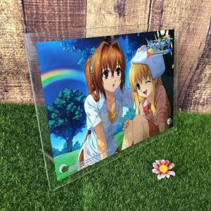 China Thornless Advertising Acrylic Tabletop Display Stands Cartoon Character Pattern factory