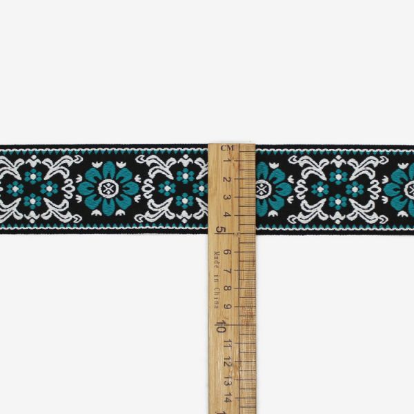 OEKO TEX 5cm Jacquard Polyester Webbing Strap For Clothes