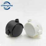 Stylish Office Chair Castor Wheels - 38mm Wheel Diameter 7mm Stem Diameter White