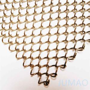 China Architectural Metal Mesh Curtains Screen For Doorway Restaurant factory
