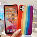 Rainbow Cell Phone Protective Covers For IPhone 12 Pro Max 11 7 8 Plus Mini XS