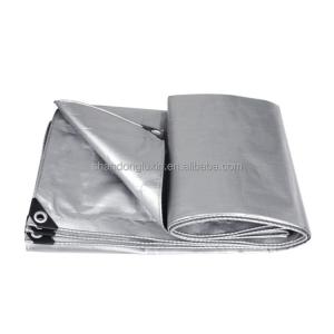 China PE Tarpaulin for Agriculture/Industrial Cover UV Plastic Fabric Sheet Reinforced Tarpaulin factory