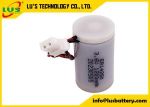 China ER14250 3.6V 1200mAh 1/2-AA Bobbin Cell ER14250 1/2 AA 3.6V Primary Lithium Battery factory