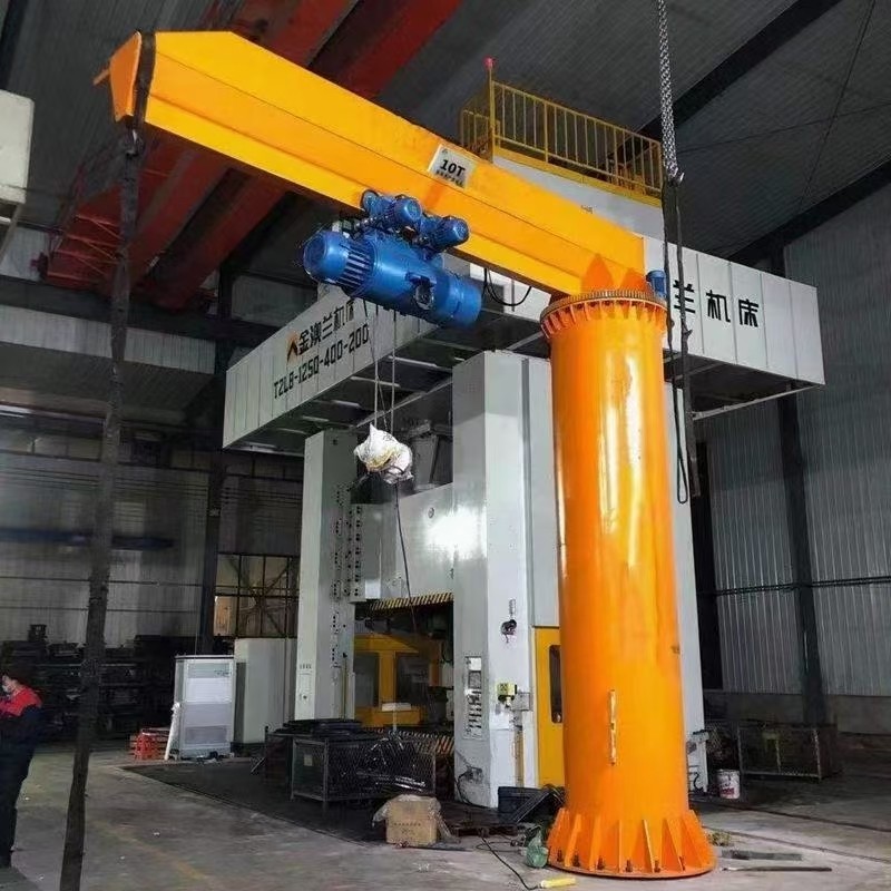 A5 Class Jib Crane Hoist for 500-1000kg Lifting Capacity and 0.8-8m/min Lifting Speed in Demanding Work Environments