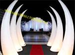 inflatable LED ivory tusk arch