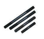 Black Double End Threaded Rod Carbon Steel 0.3 Meter ASTM/BSW/DIN 976