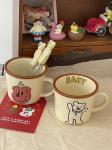 Multifunctional Portable Ceramic Coffee Cups Microwave Dishwasher Cold Resistant