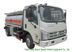 FOLRAND 3000L Mobile Fuel Transport Trucks , Propane / Gasoline Tanker Truck