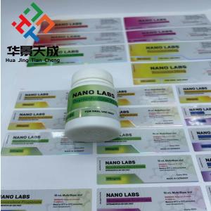 China Mk 677 Medicine Anabolic Pills Bottle Labels factory