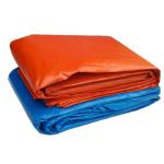 Market HDPE Tarpaulin Customized with Eyelets and Logo Printing