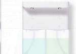 OEM Kitchen Soap Dispenser Touchless 2x300ML 1200mAh White Sensor