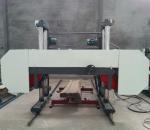 55 KW Electric Powered 100 " Heavy Duty Large Wood Cutting Band Saw Sawmill
