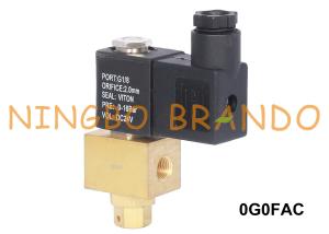 China Petrol Diesel Fuel Shut-off Brass Solenoid Valve 1/8'' 12V 24V DC factory
