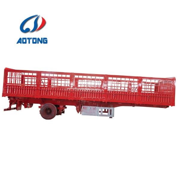 Semi-Trailer 3 Axles 60 Tons Animal Poultry Grid Positions Fence Stake Cargo