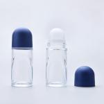 Refillable Roll On Deodorant Bottle Glass Diameter 35.2mm Customized Label