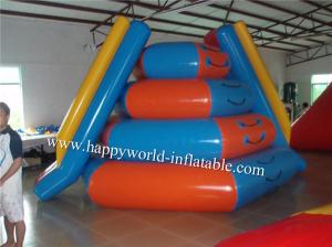 China floating inflatable water slide , commercial water slide , used water park slide factory