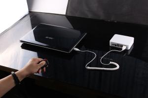 China Comer Security display USB anti-theft alarm device for laptop cable lock devices factory