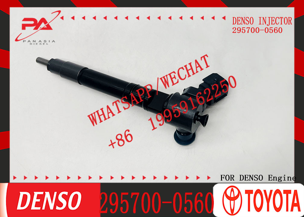 High Quality Diesel Common Rail Fuel Injector 295700-0560 23670-0E070 23670-09430 23670-19025 23670-11020