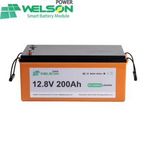 China RV Lifepo4 Car Battery Waterproof IP65 12.8V 25.6v 100Ah 50ah Lithium Ion Solar Energy Storage factory
