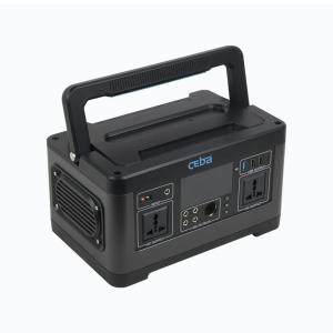 China Outdoor Solar Power Portable Generator 110V 220V 500w Camping Solar Power Station factory