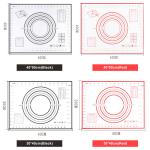 OEM Logo Silicone Baking Mat With Circles