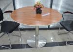 MDF Top Modern Round Meeting Table , Unique Conference Table Anti Water