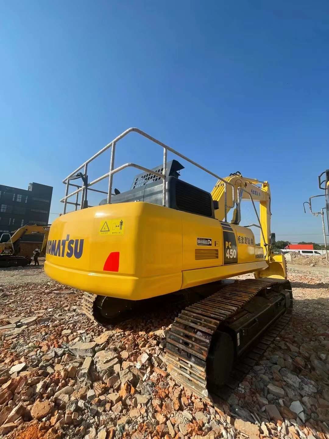 Used Komatsu Digger PC450-8 Secondhand 45ton Big Type Crawler Excavator