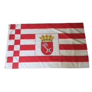 China Digital Printing Freie Hansestadt Bremen Germany State Flag factory