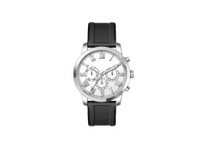 China Quartz Movt Silicon Band Alloy Case Watch 50M Water Resistant IP Plating factory