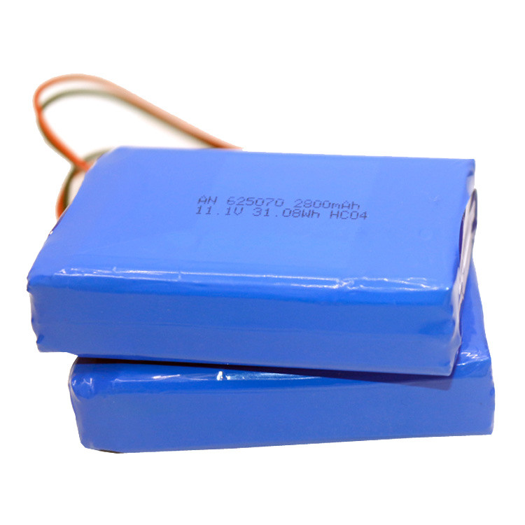 IEC62133 3S 11.1V 2800mAh Li Polymer Battery Pack