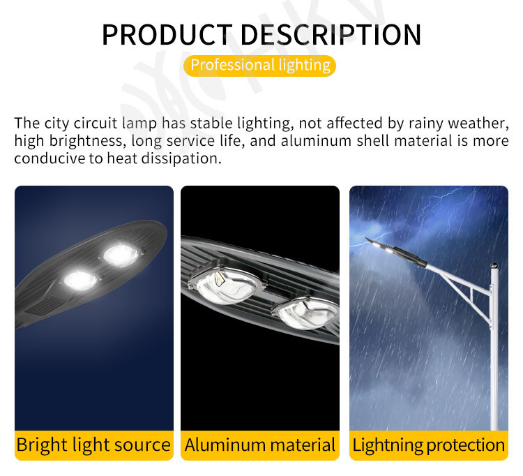 2700~7000K Waterproof LED Street Lights Road Flood Garden Spot Lamp Outdoor Lights