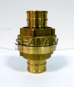 China 2&quot; Marine Brass Fire Hose coupling Storz DN50 for firefighting factory