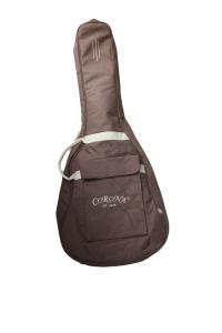 China GC03 Corona Brand 600D Black Nylon Fabric Plastic Cord Edge Musical Instrument Cases factory