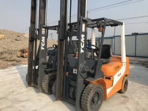 China TCM Second Hand Forklifts 3 Ton 3m Max Lifting Height 2009 Year Well Maintenance factory