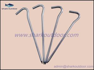 China Aluminum tent peg factory