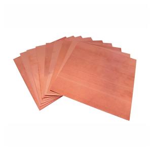 China C10200 Pure Copper Sheet Coil Plate 500mm Polished factory
