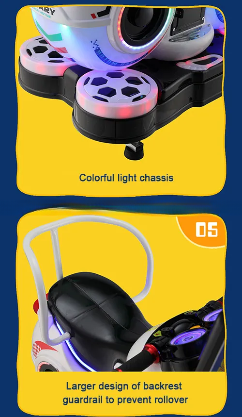 Dreamland Didi motorcycle interactive game machine coin operated children rocking car electric rocking machine
