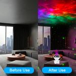 Remote Control Space Star Projector For Bedroom ABS PVC Material